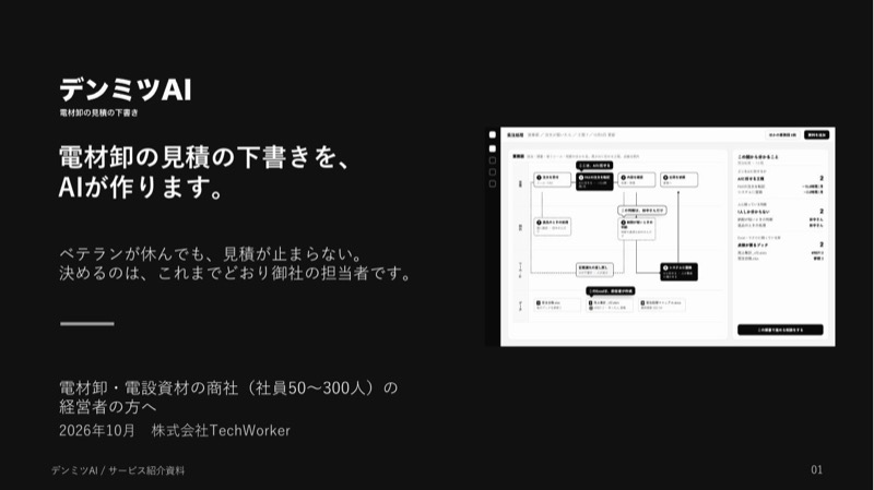 サービス紹介資料（PDF・27ページ）の表紙